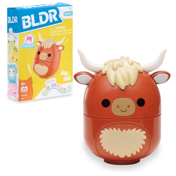 Squishmallows Marshal the Highland Cow Buildable Figure